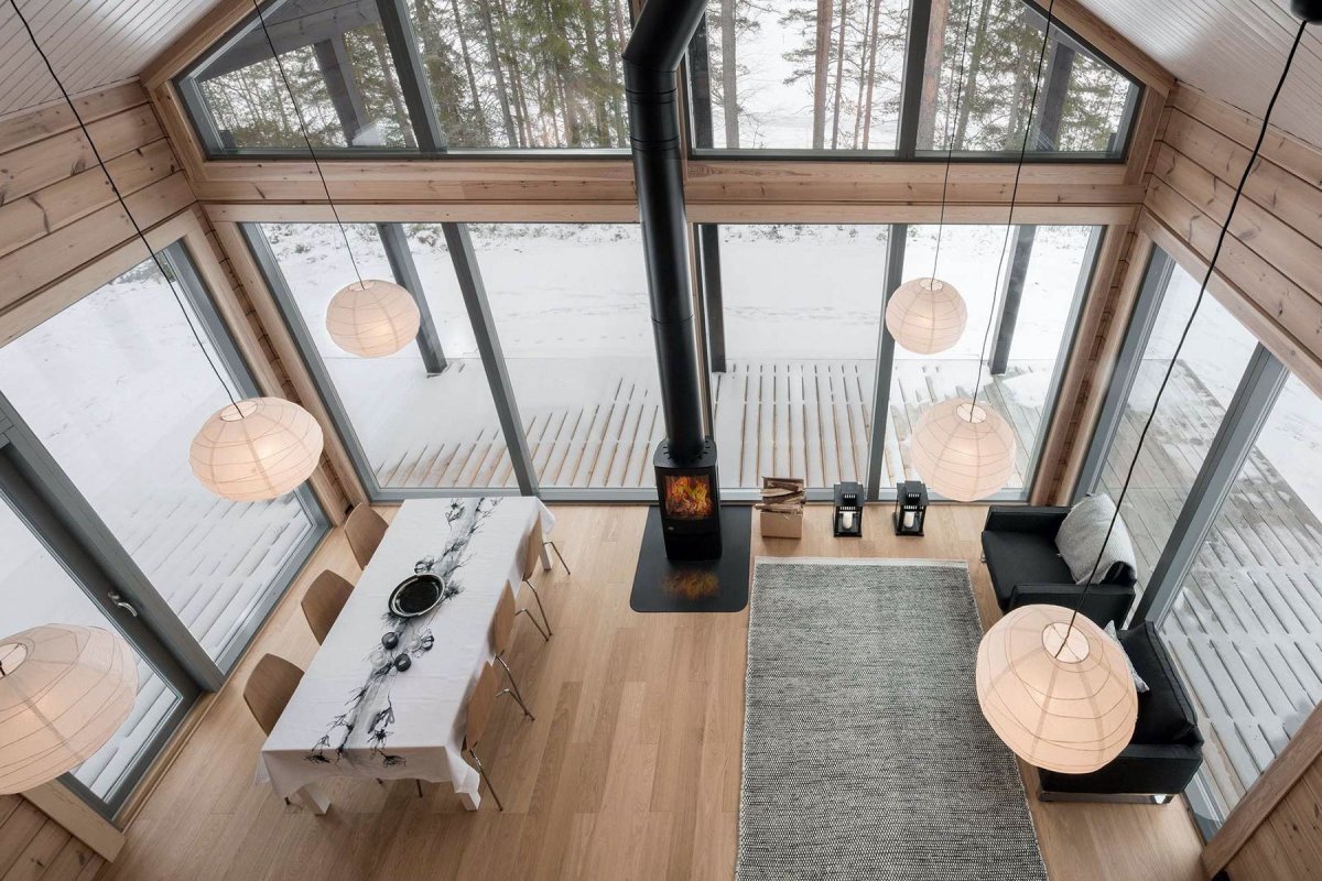 Фахверк со вторым светом