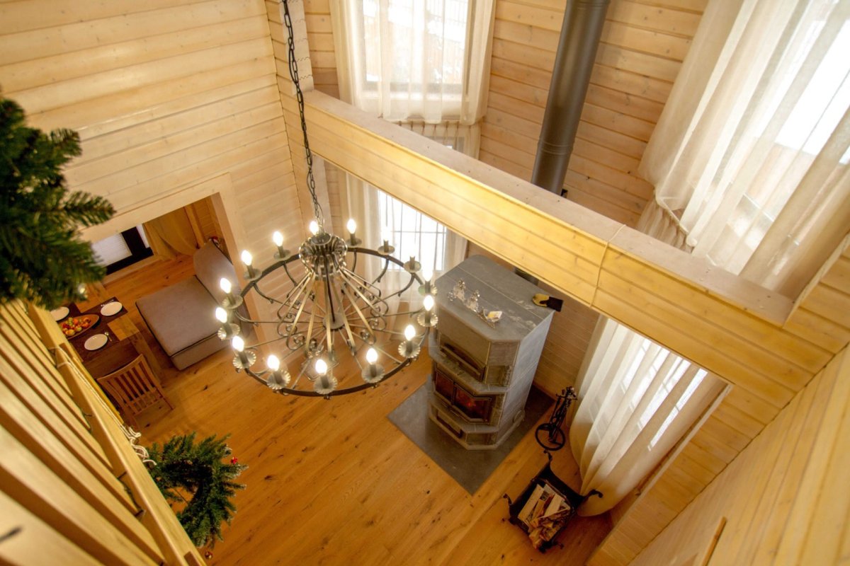 Люстра в дом со вторым светом