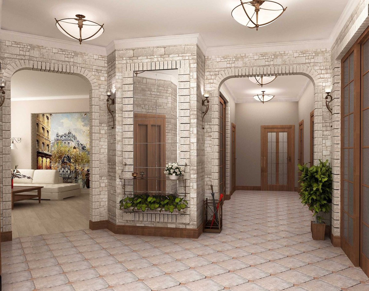 Холл коридор КРОСТ