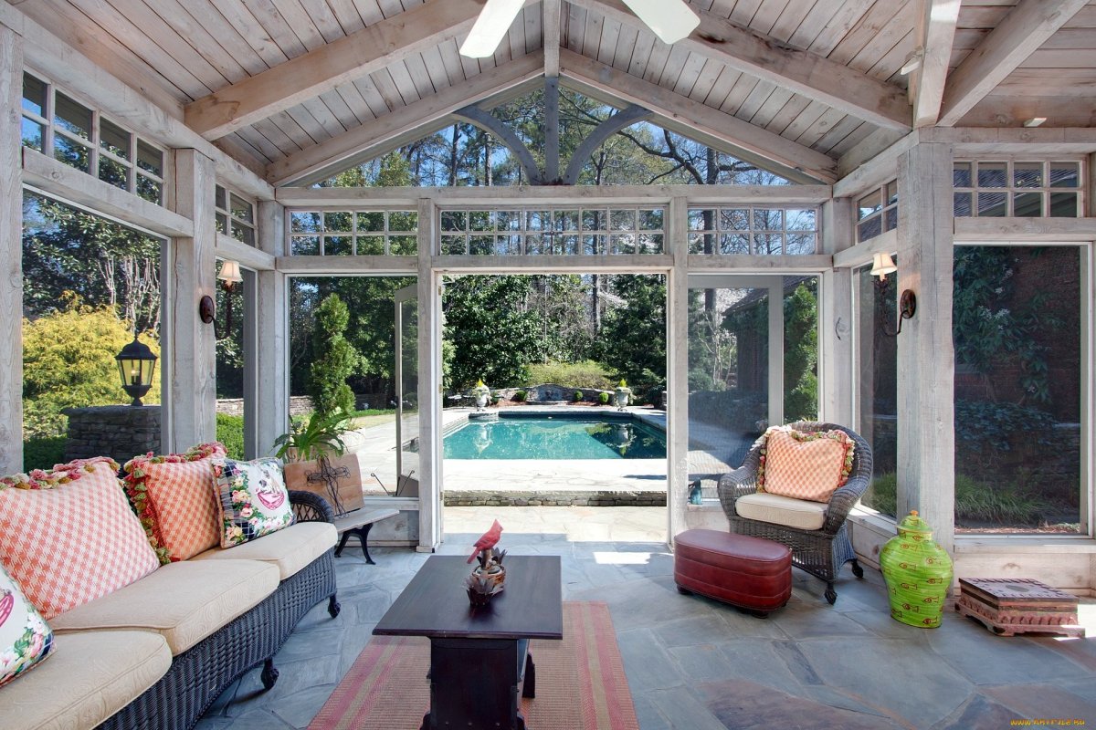 Роскошные террасы и веранды