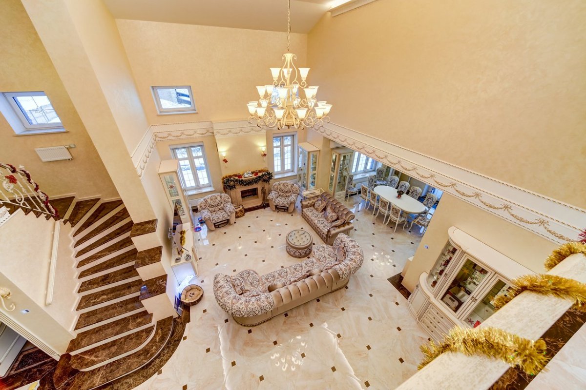 Отделка коттеджей под ключ