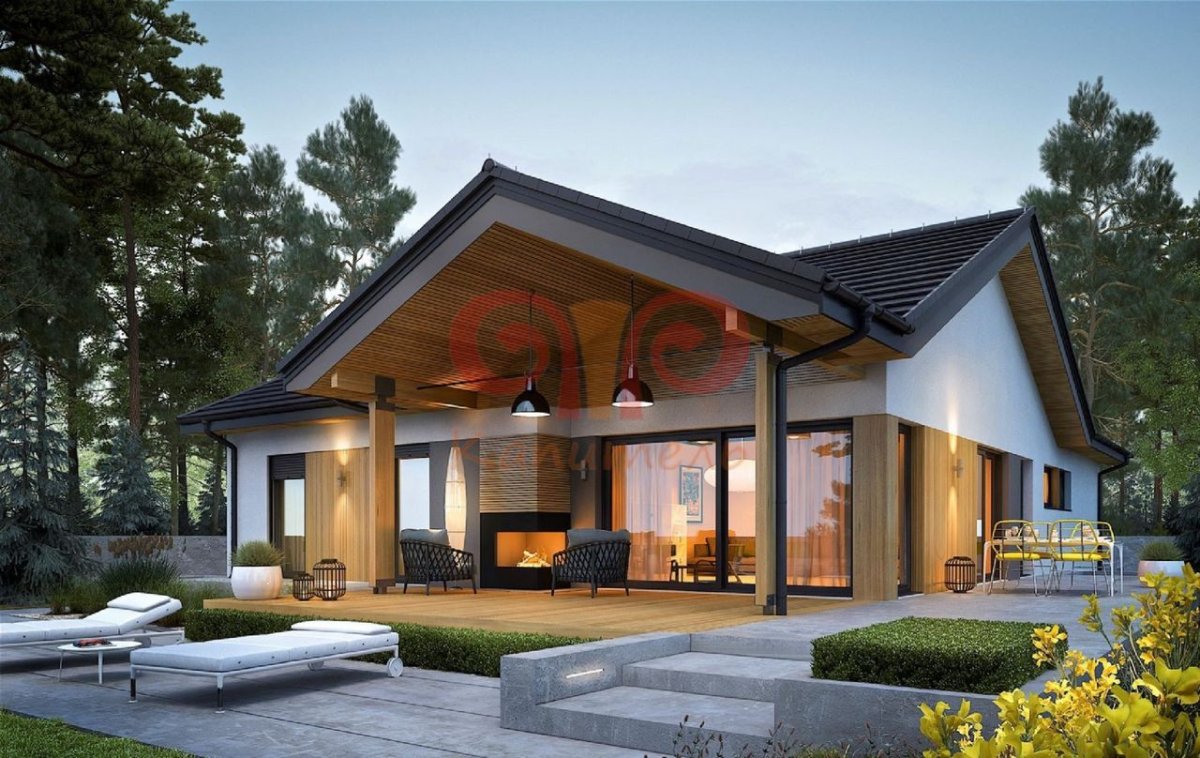 Дом фахверк проект Скандинавия