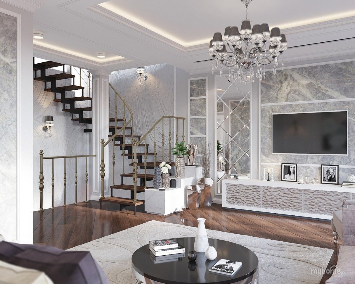 Вилла Неоклассика интерьер Turri