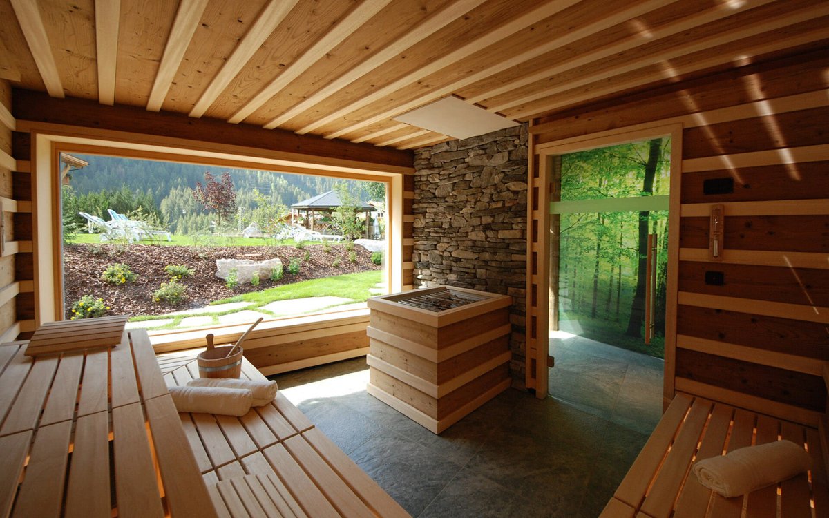 Парилка с панорамным окном