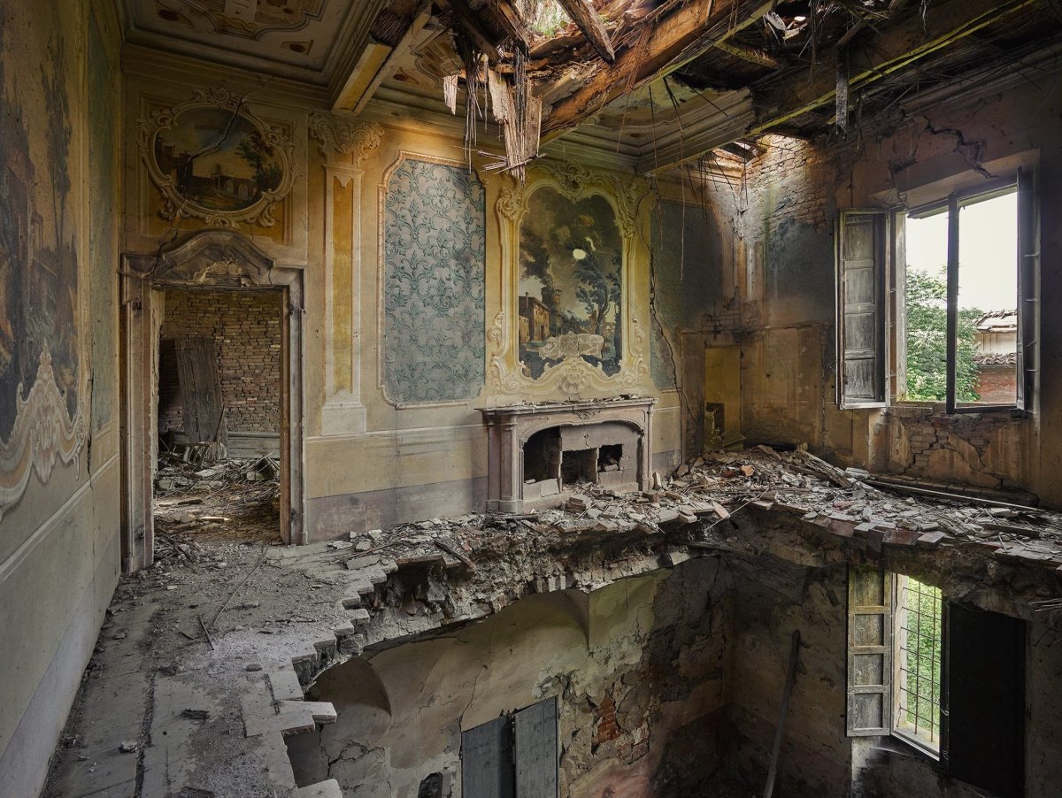 Заброшенный Подгорецкий замок внутри