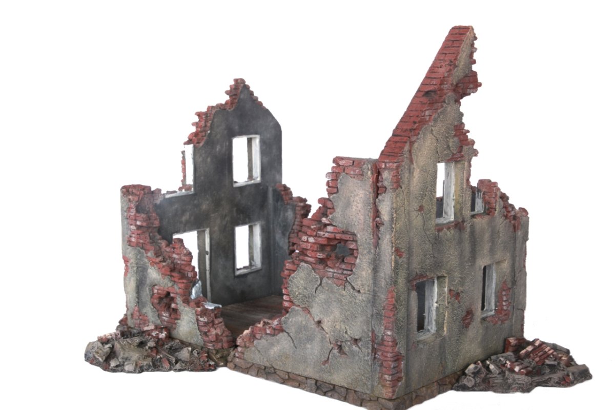 Разрушенное здание