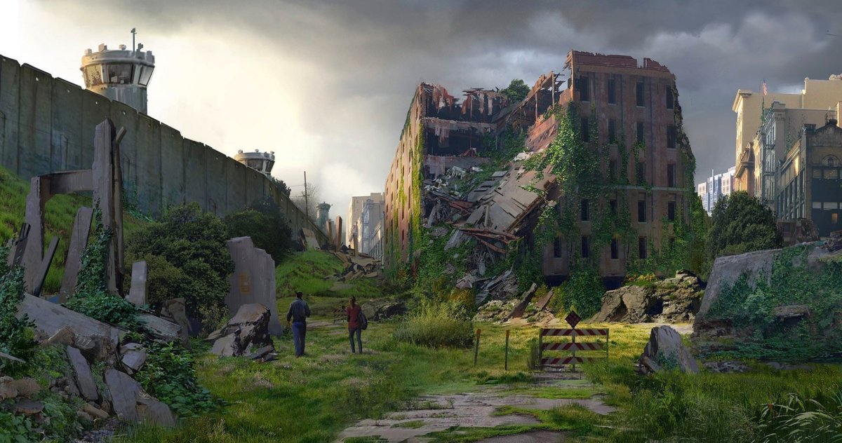 The last of us город заброшенный