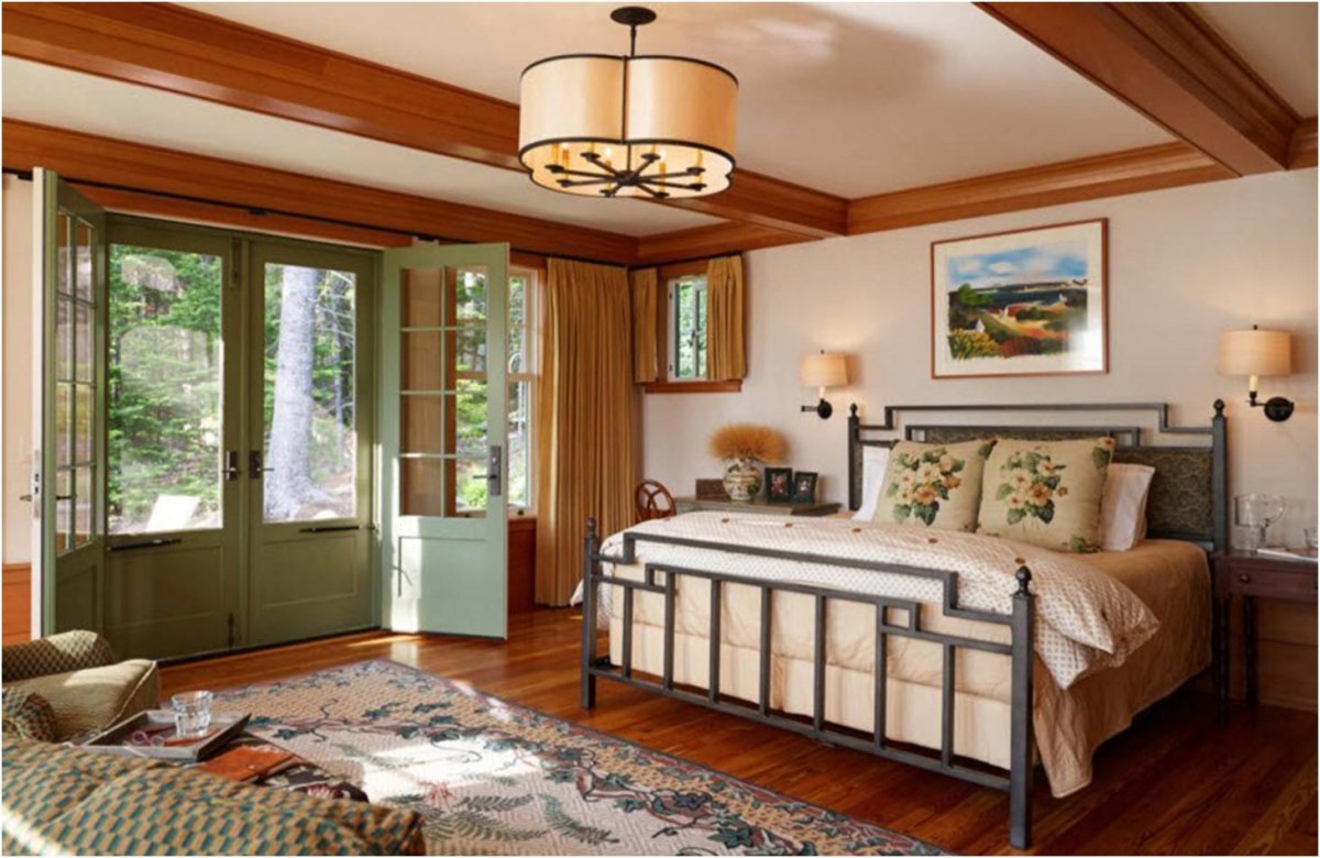 Спальня в частном доме