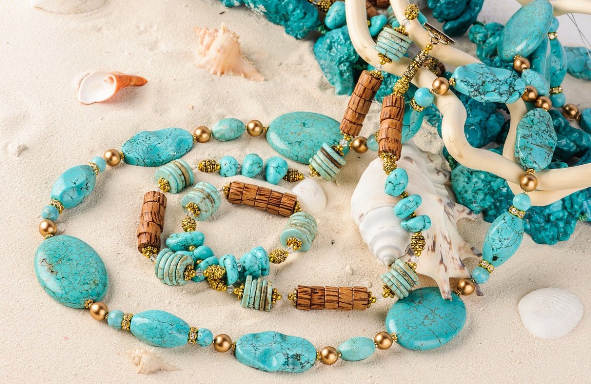 Turquoise Sea Shells
