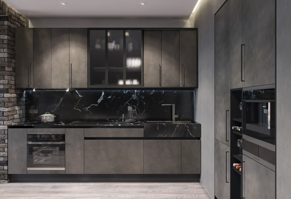 Кухня фабрика атлас Люкс