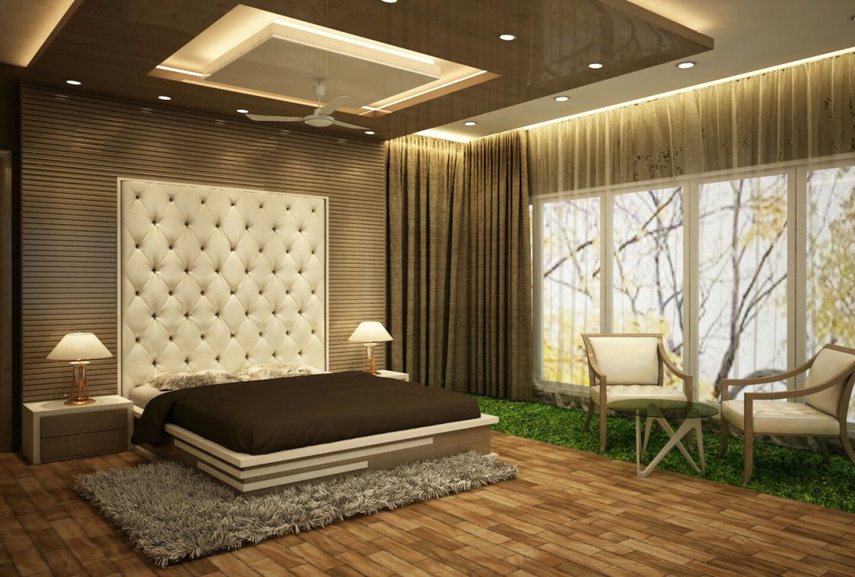 Кровать над потолком