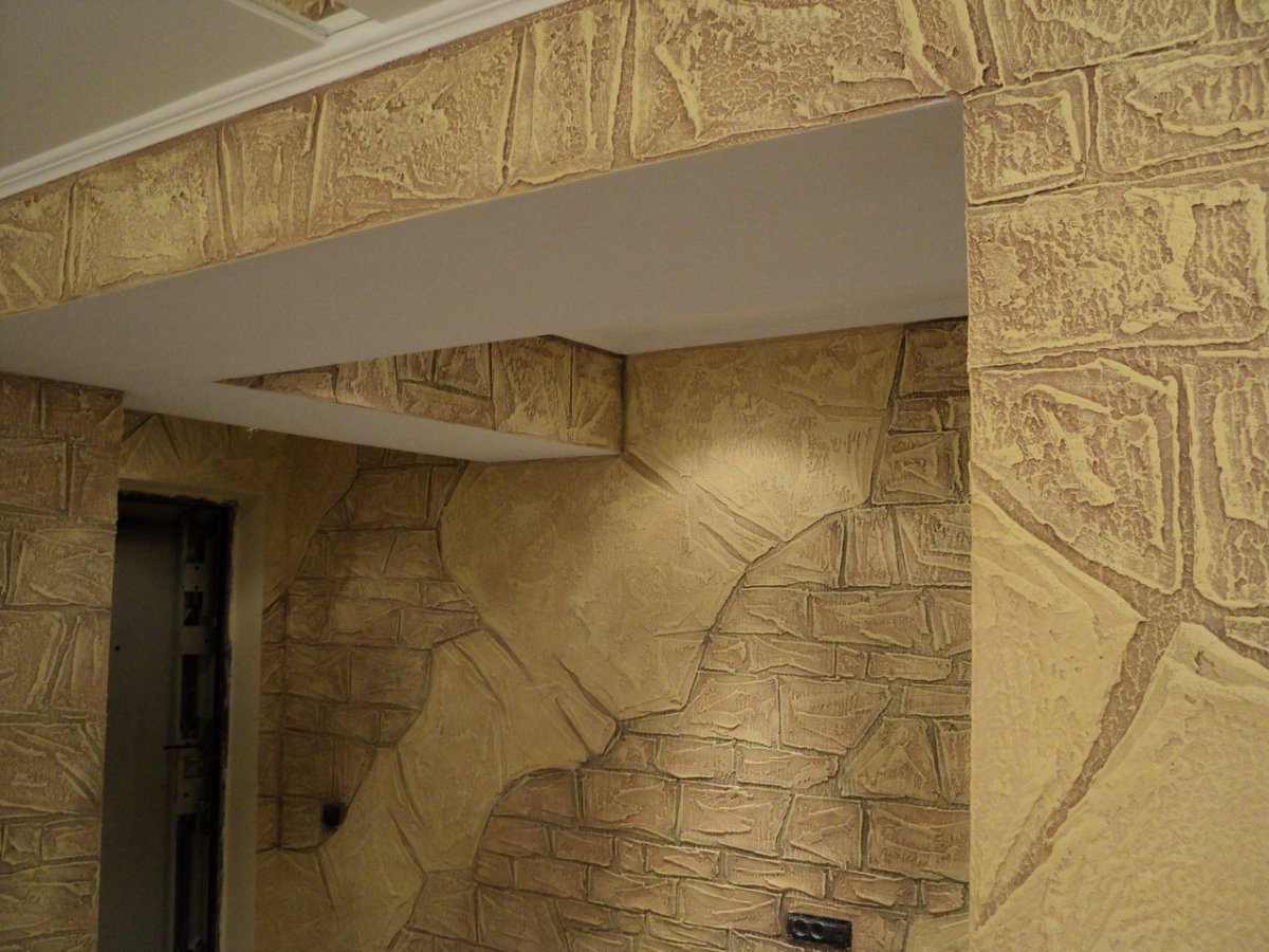 Декоративная штукатурка дизайнерские решения
