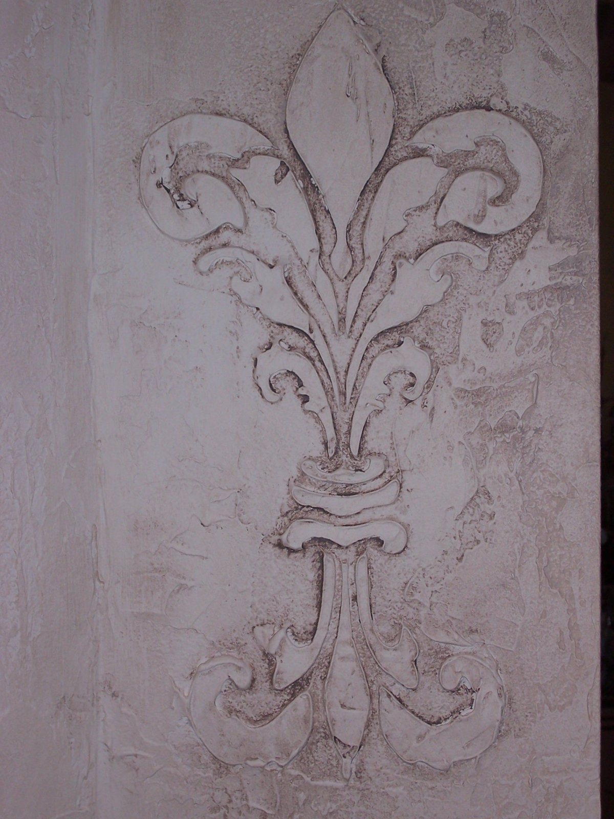 Античная штукатурка трафарет