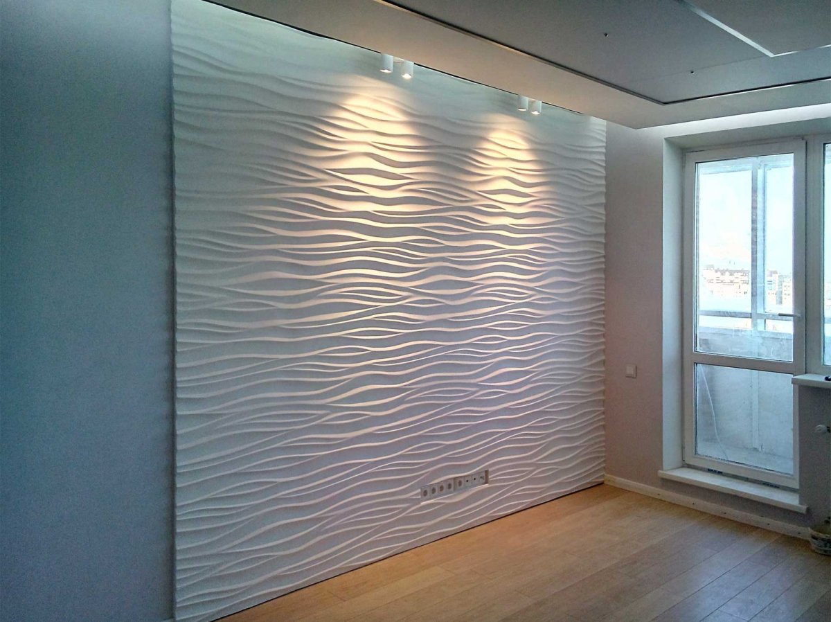 Гипсовые 3д панели Леруа Мерлен