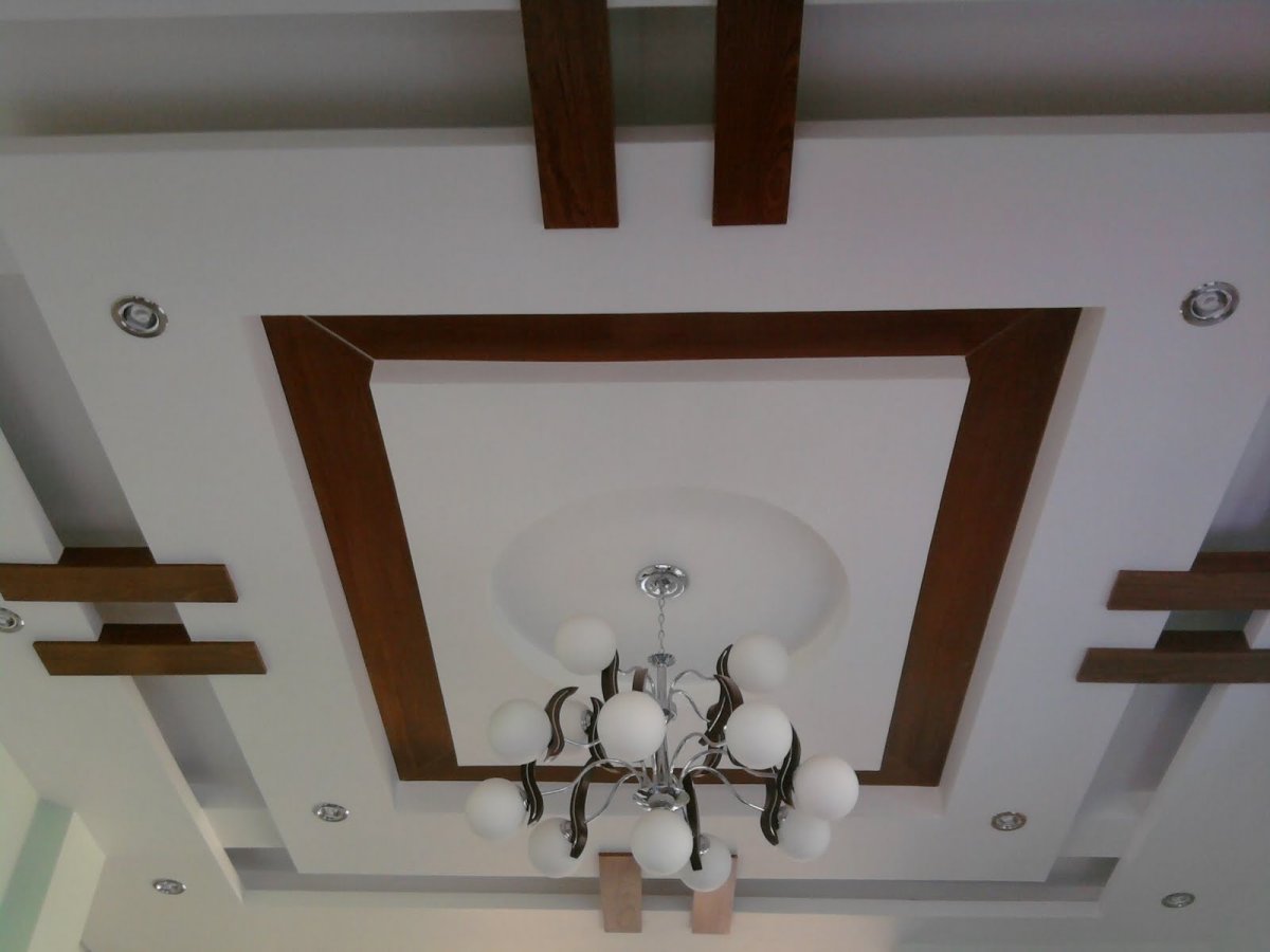 На потолок из гипсокартона фасад