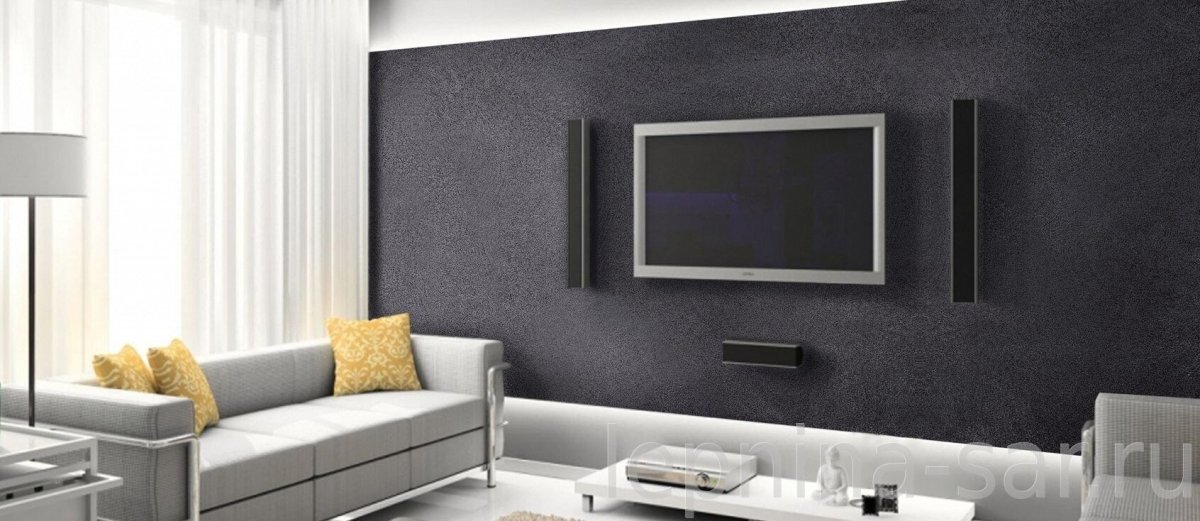 Штукатурка тысяча линий в интерьере