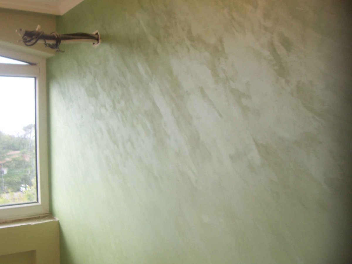 Штукатурка вельвет, отточенто