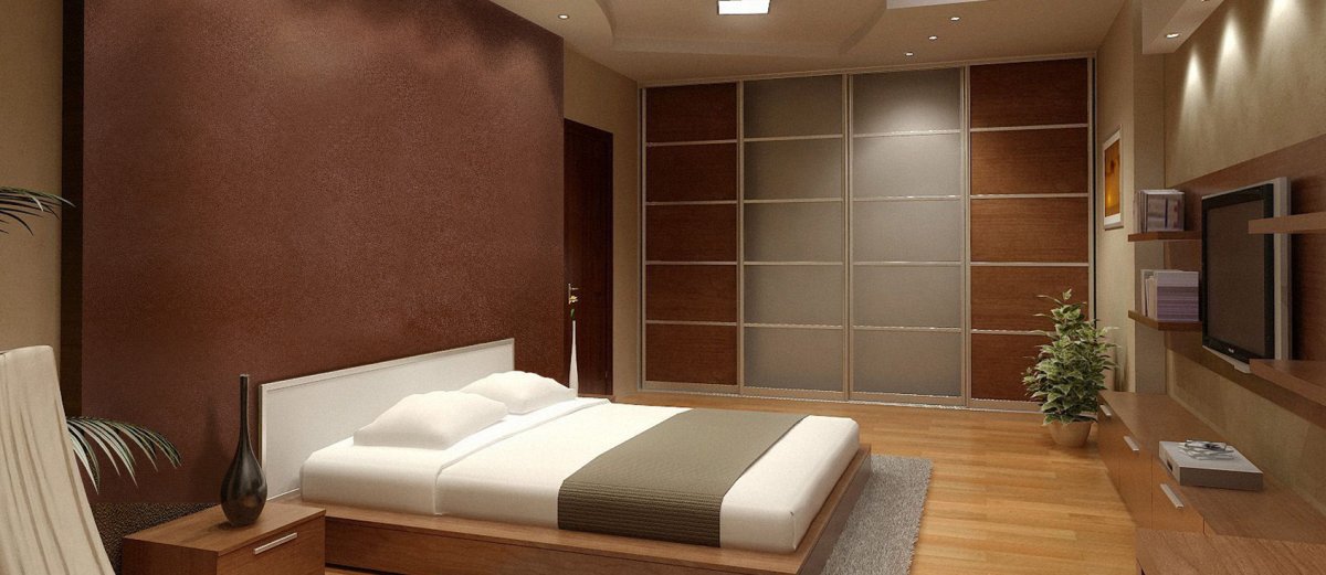 Декоративная штукатурка под замшу в интерьере