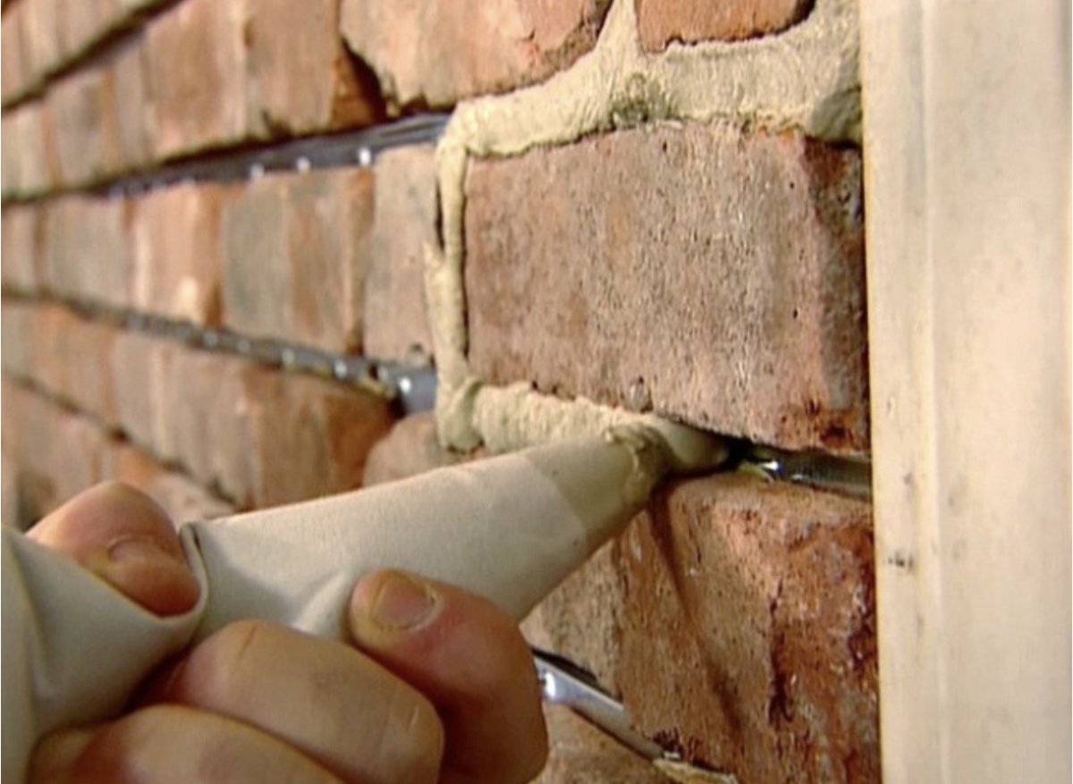 Расшивка для швов декоративного кирпича