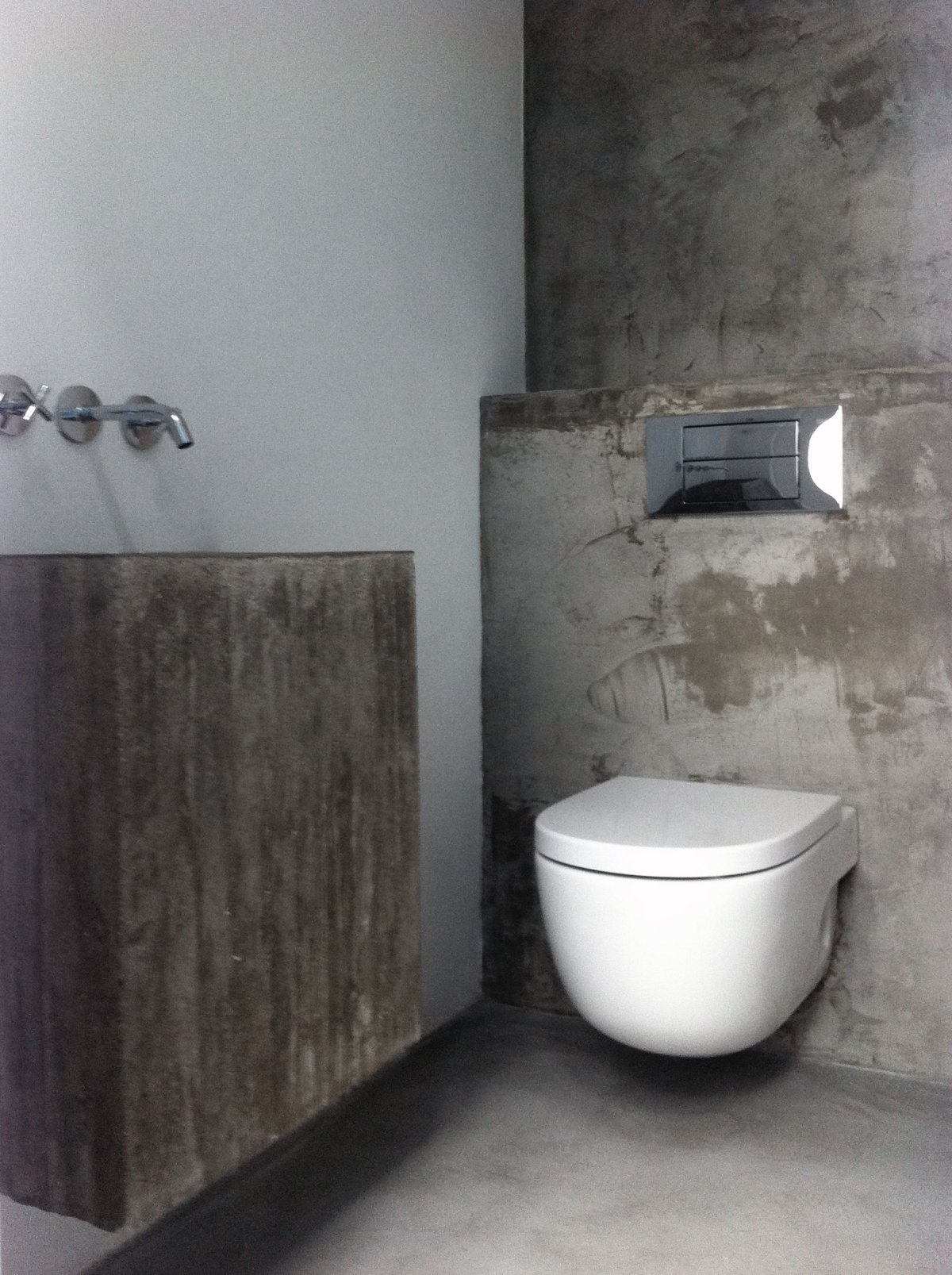 Микроцемент ванная лофт