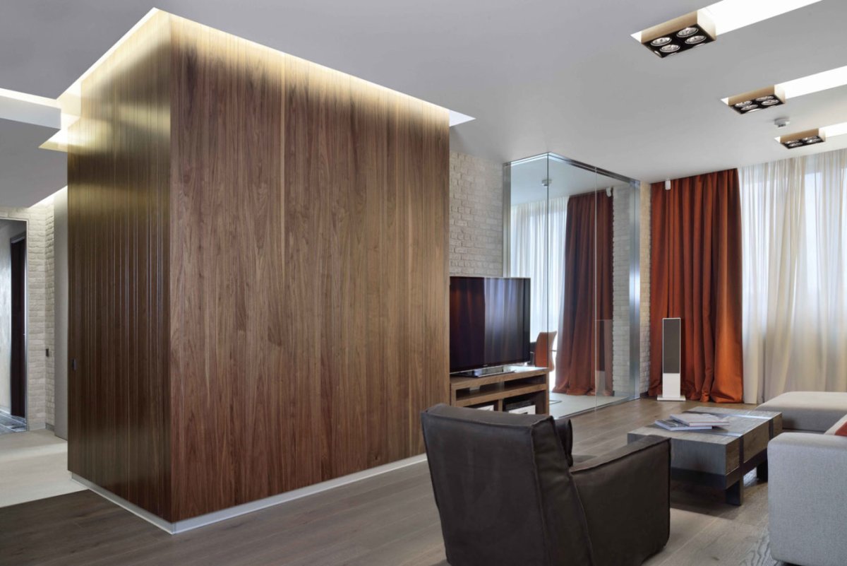 Стеновые панели из шпона