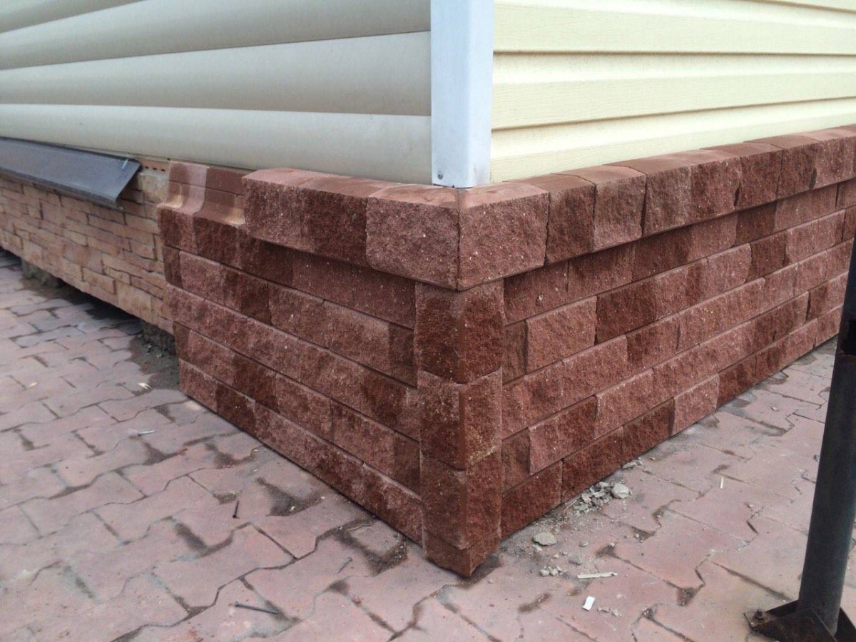 Отделка цоколя