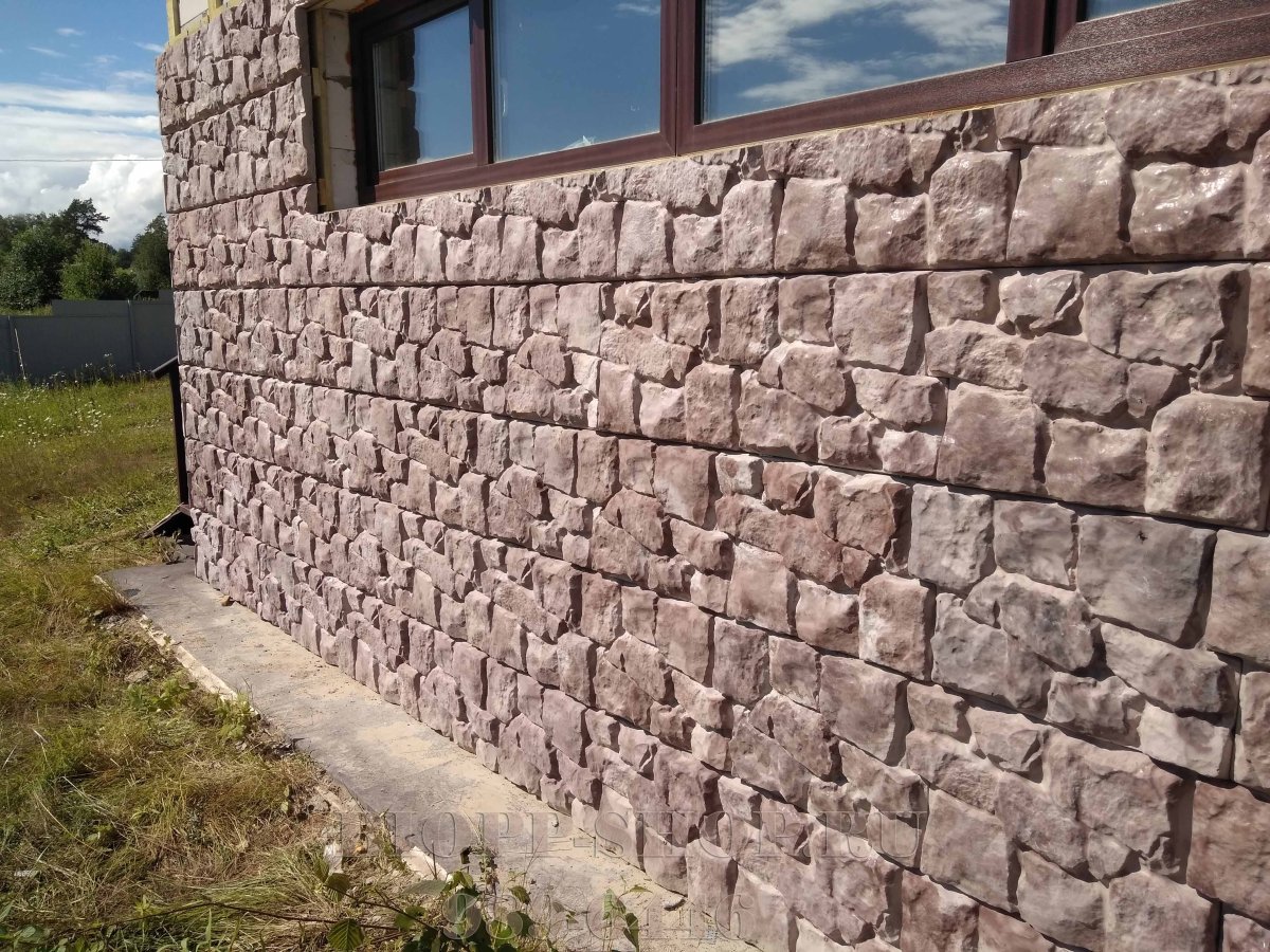 Панели для фундамента под камень