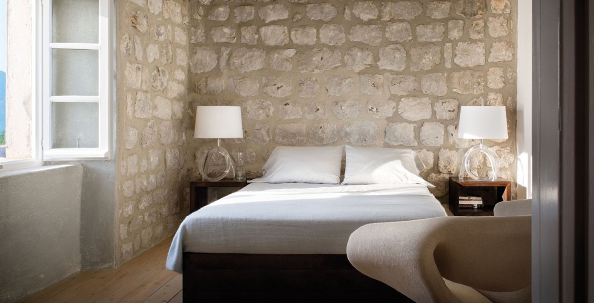 Декоративная стена из пескоблоков