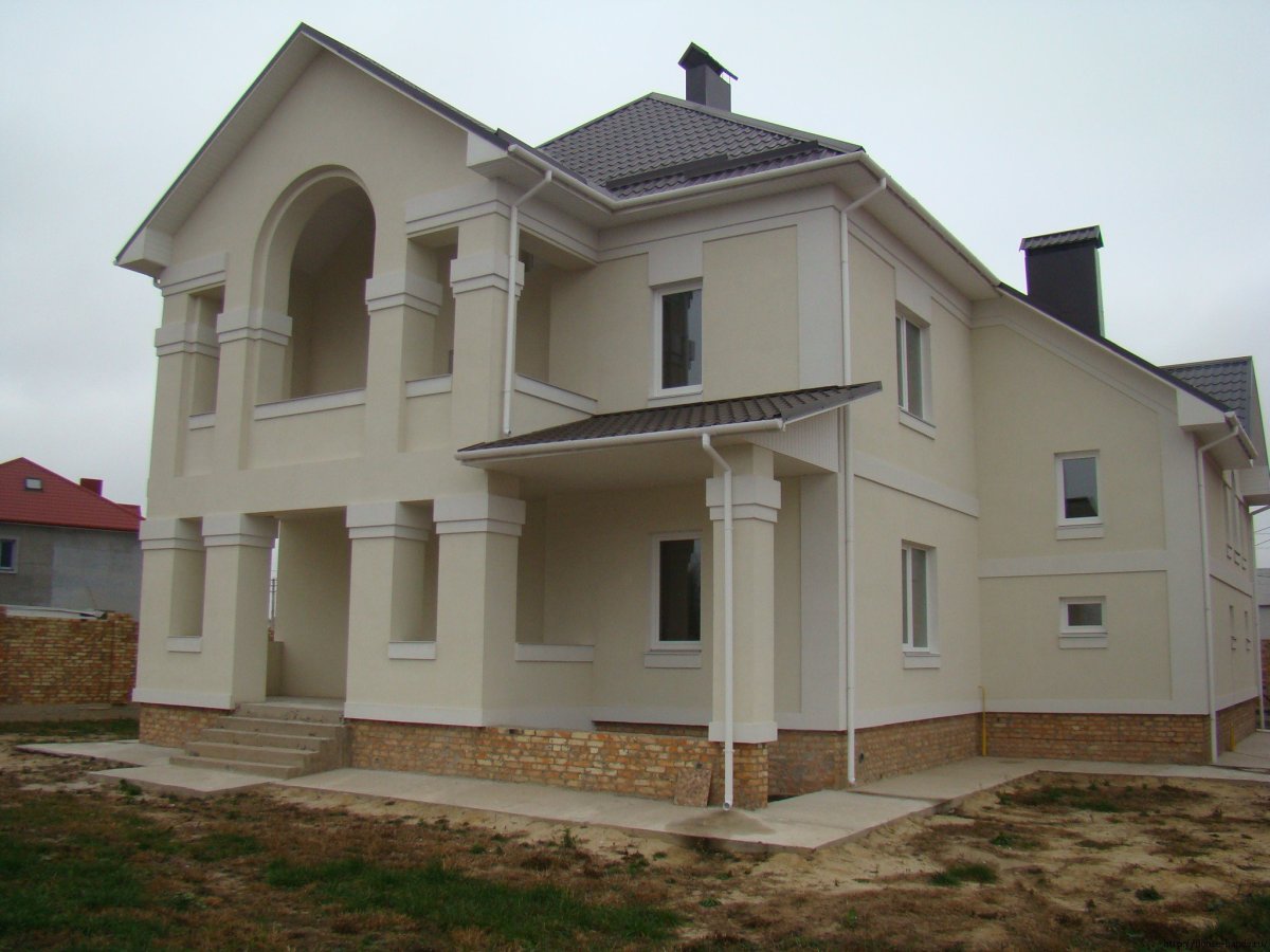 Штукатурный фасад