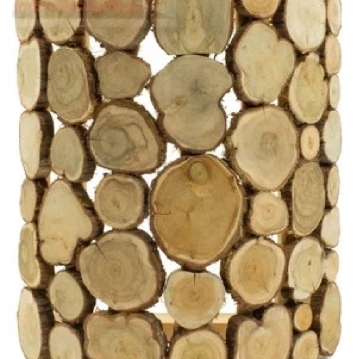 Абажур из можжевельника