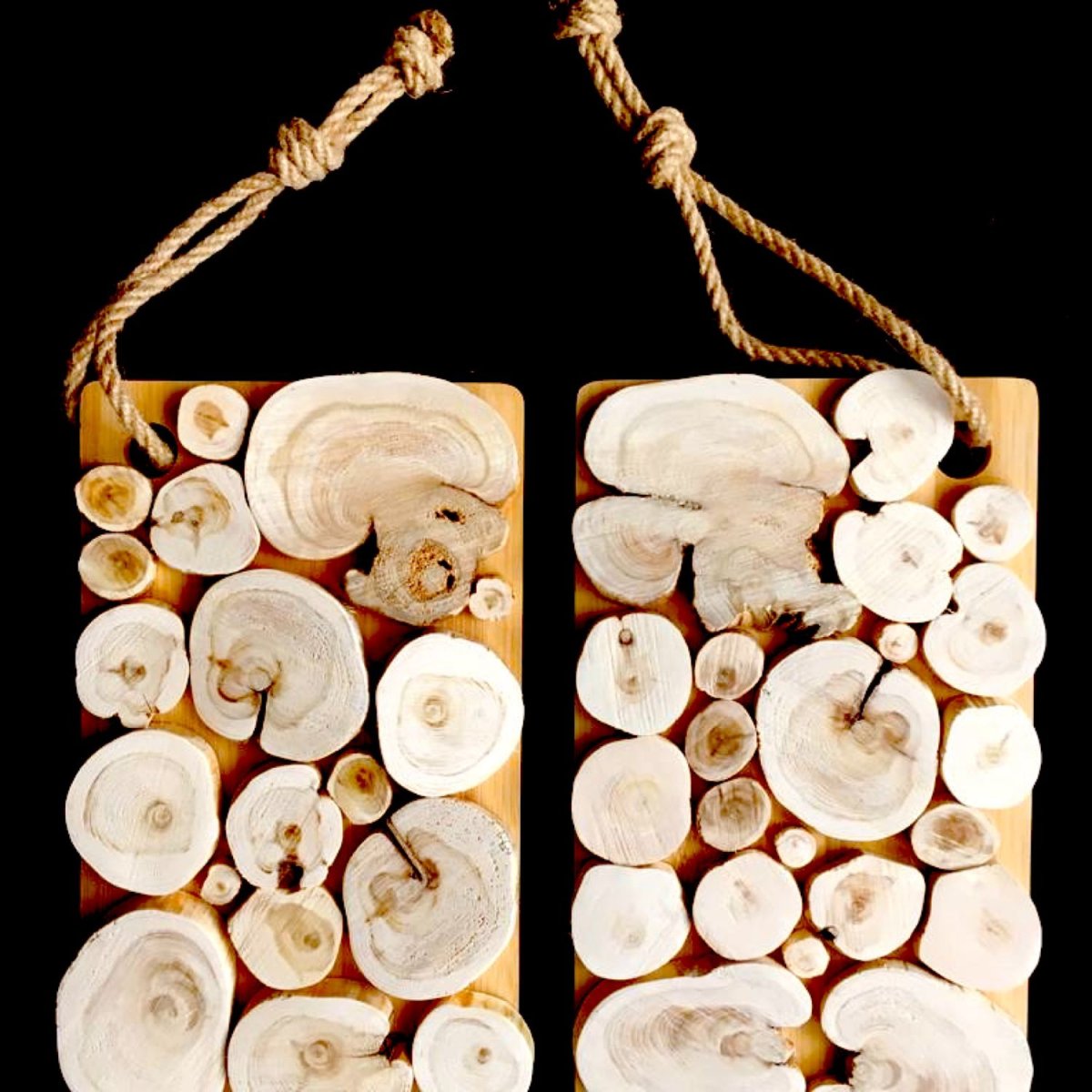 Панно из можжевельника 600 1200