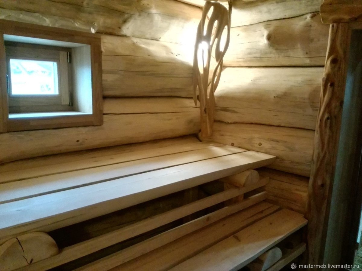 Абажур из можжевельника для бани