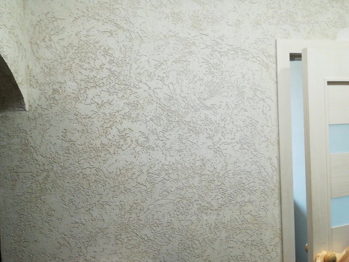 Короед декоративная штукатурка в квартире