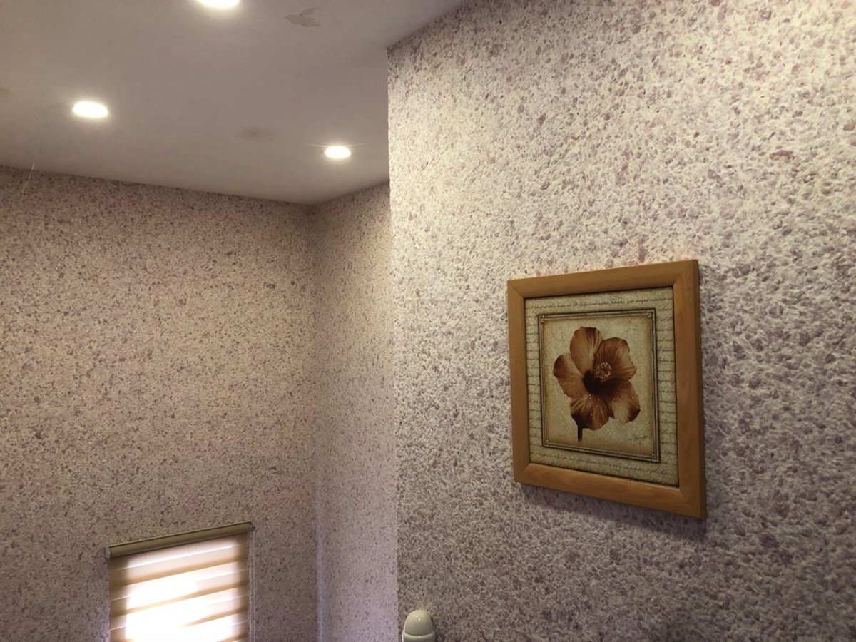 Байрамикс мраморная штукатурка в коридоре