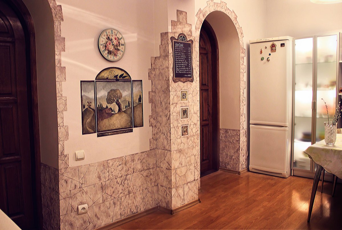 Декоративная штукатурка в стиле Прованс