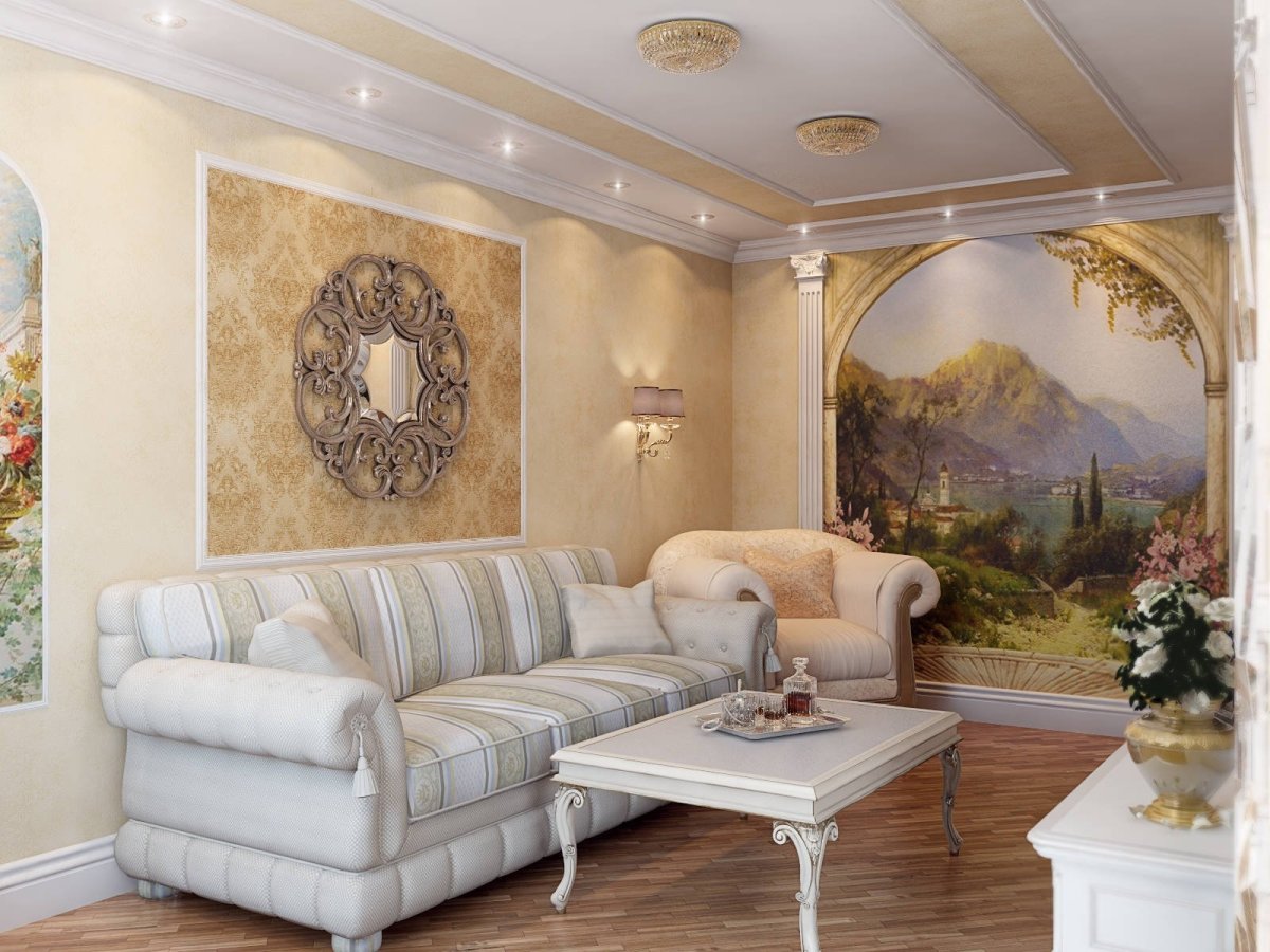 Affresco в классическом стиле