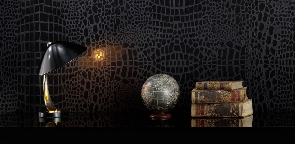 Кожа крокодила в интерьере