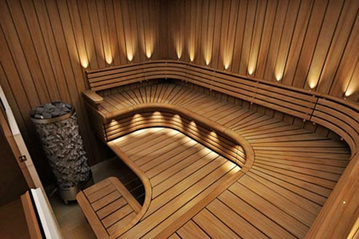 Эксклюзивная отделка сауны