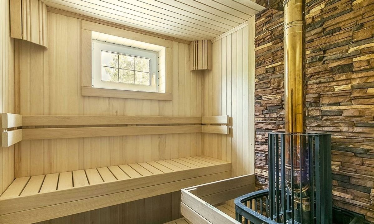 Отделка сауны внутри