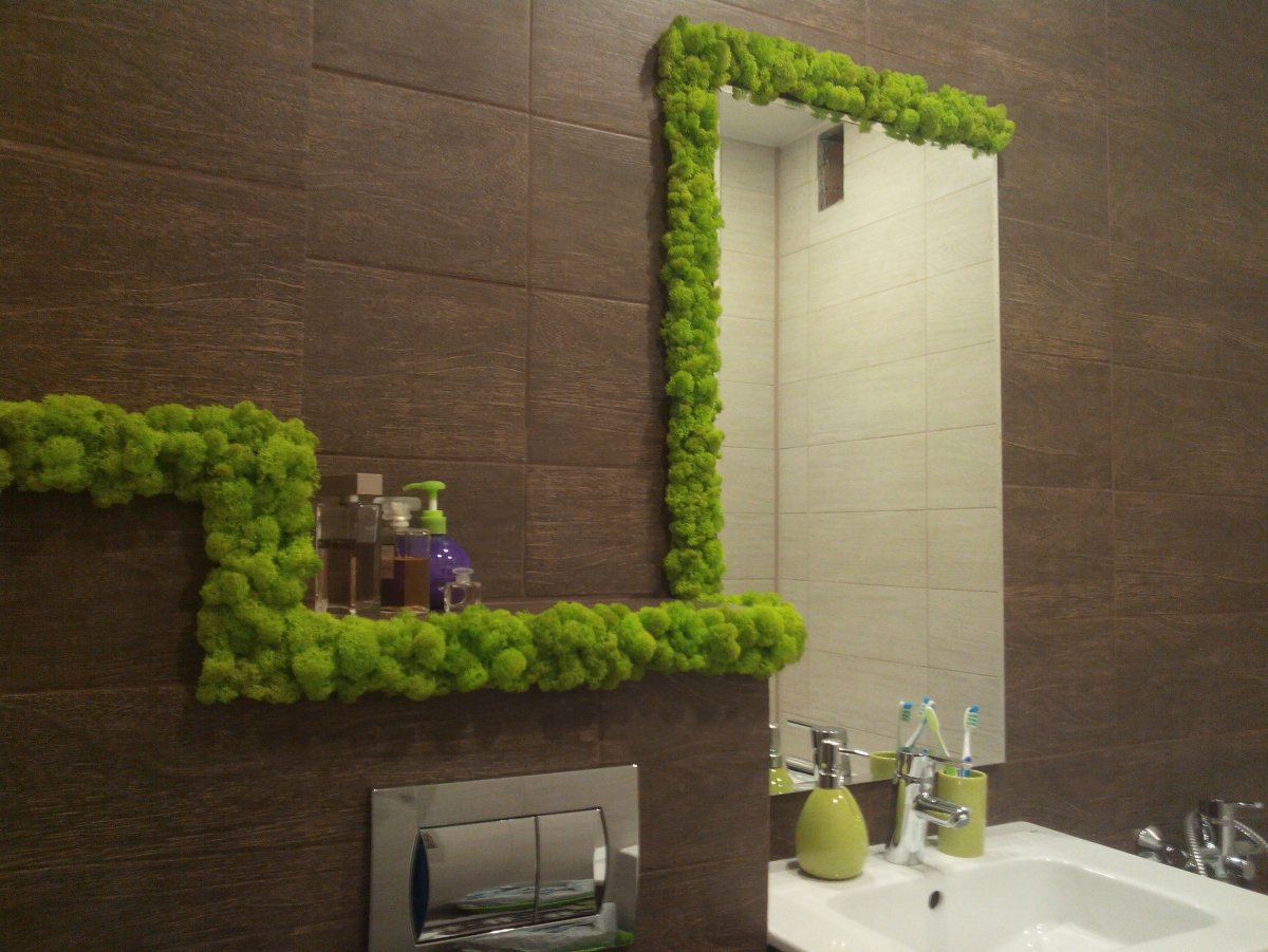 Вертикальное Озеленение в ванной