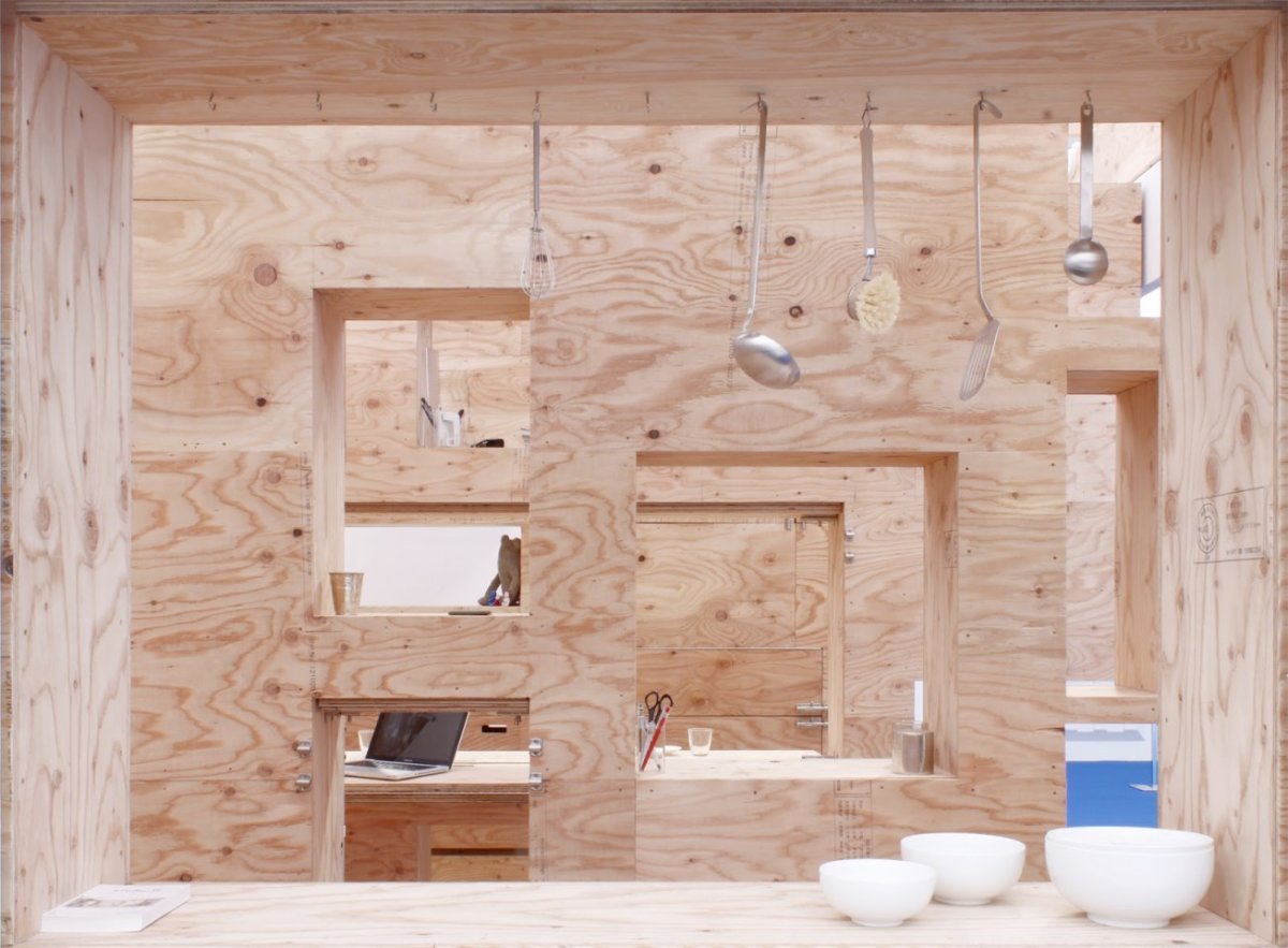 Хвойная фанера в интерьере