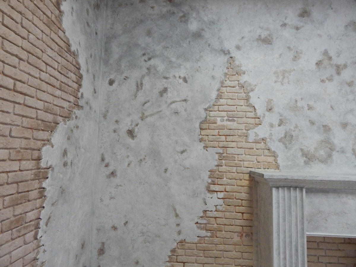 Декоративная штукатурка кирпич