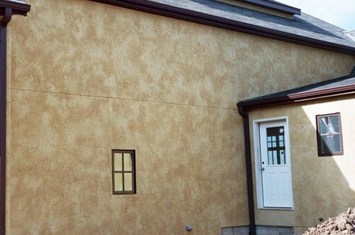 Венецианская штукатурка на фасаде