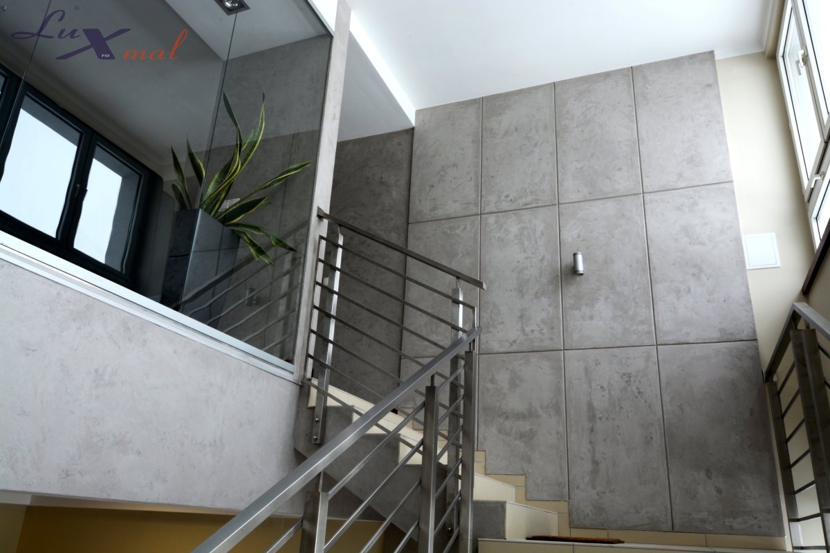 Штукатурка под бетон Caparol