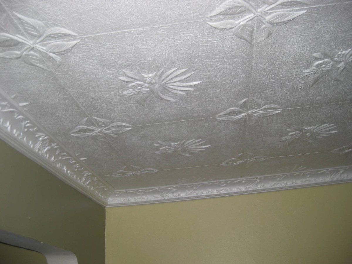 Пенопласт на потолок