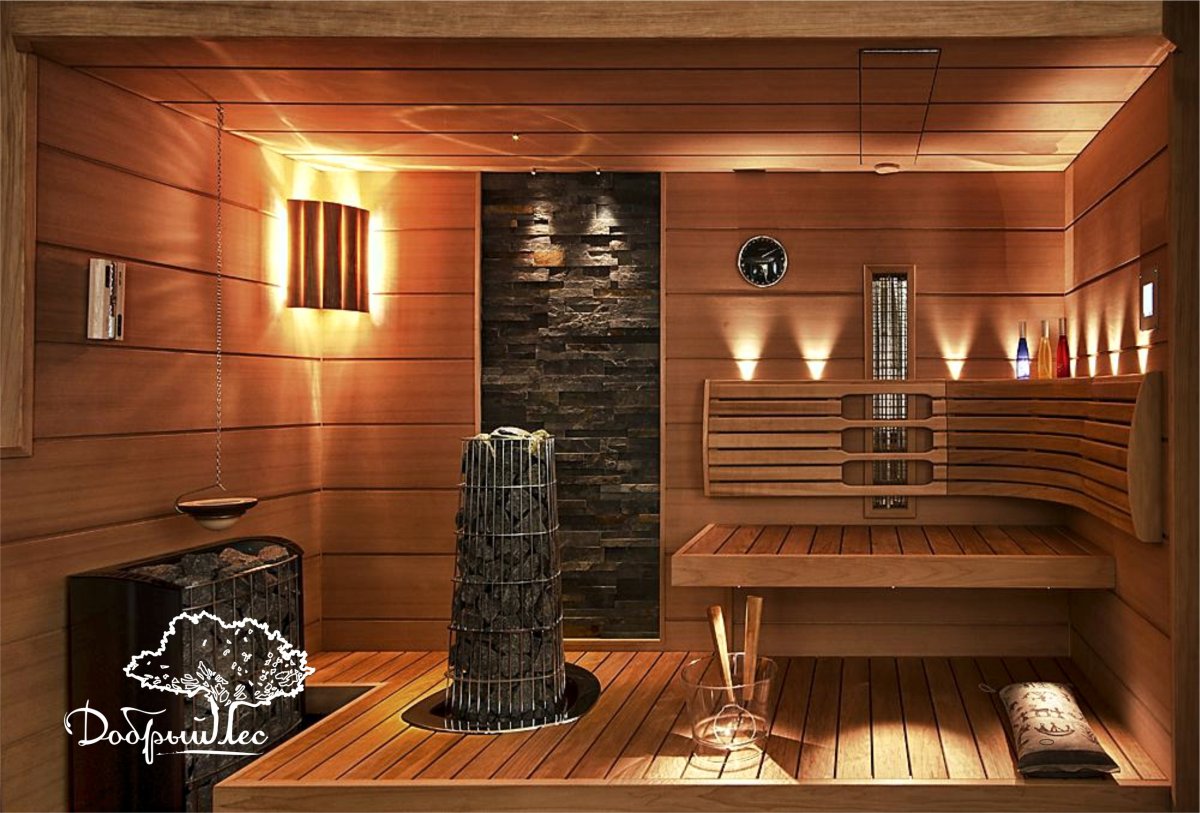 Интерьеры современных бань