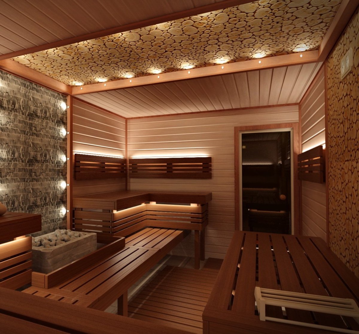 Современные бани и сауны