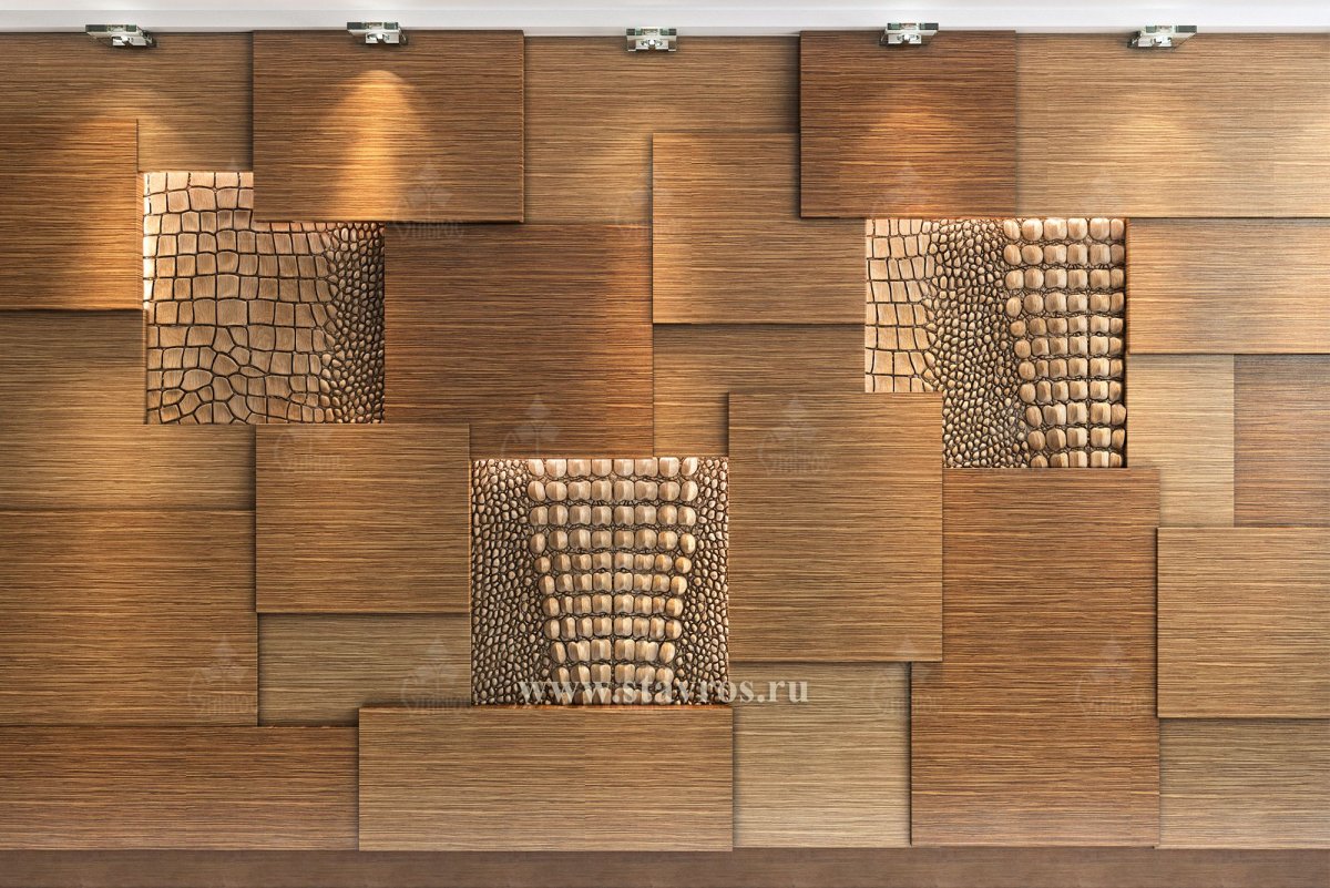 Фрезерованные панели из дерева