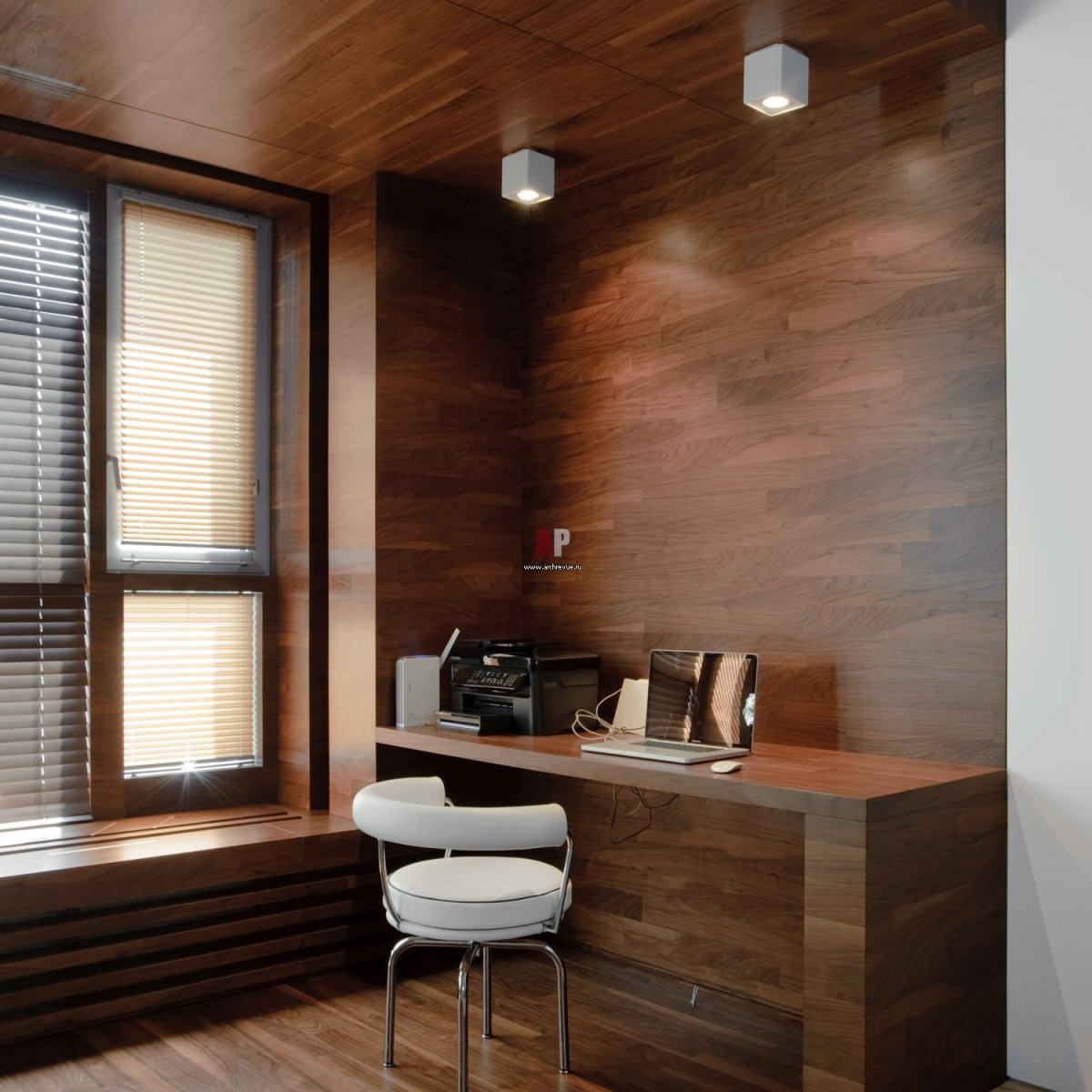 Отделка деревом в интерьере