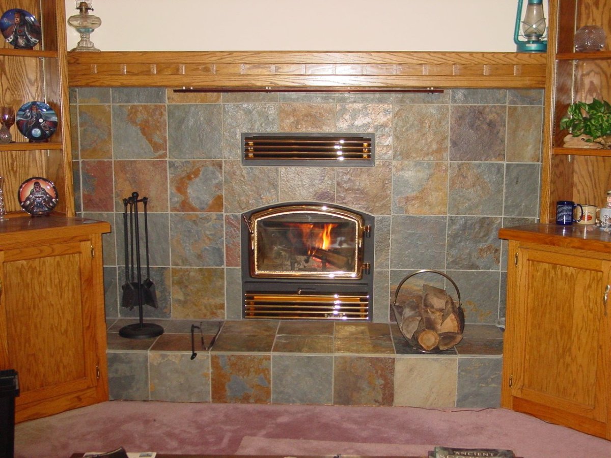 Отделка печи